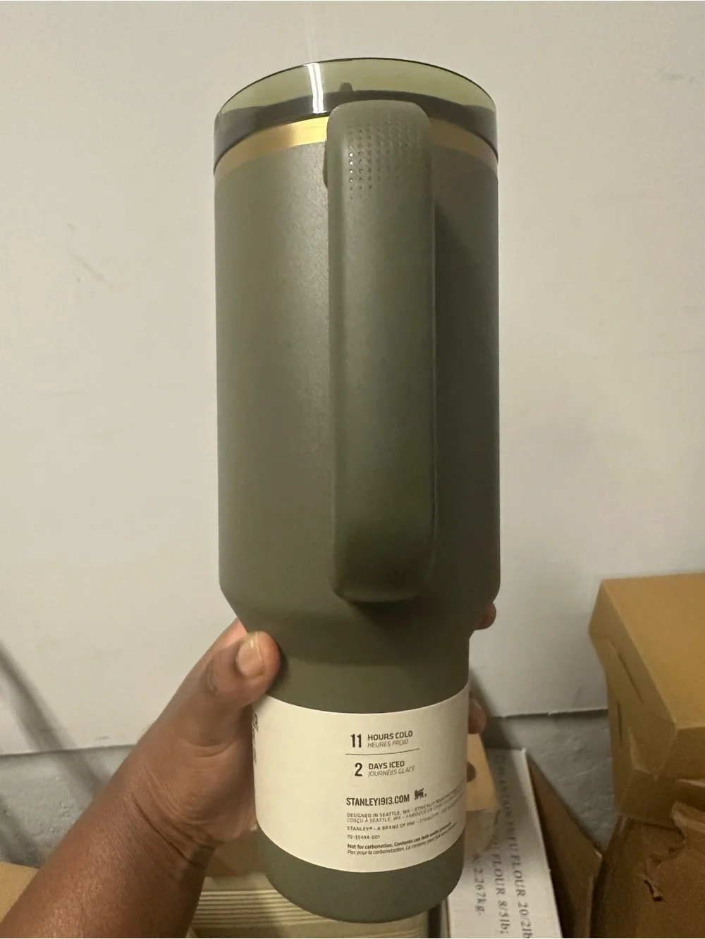 Stanley Cypress Olive Green 40oz Quencher